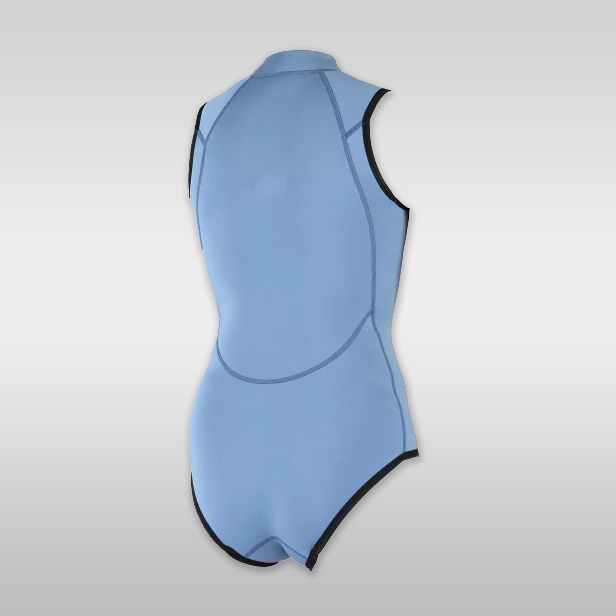 Surfshop windsurfshop Soöruz Neopren Neoprenanzug Wetsuit Women Body Front-Zip Organic Oysterprene Blue